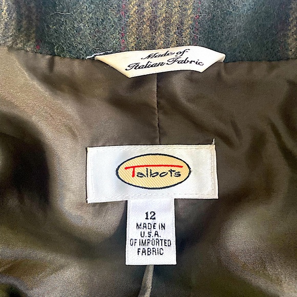 TALBOTS Wool Blend Jacket - Picture 2 of 6